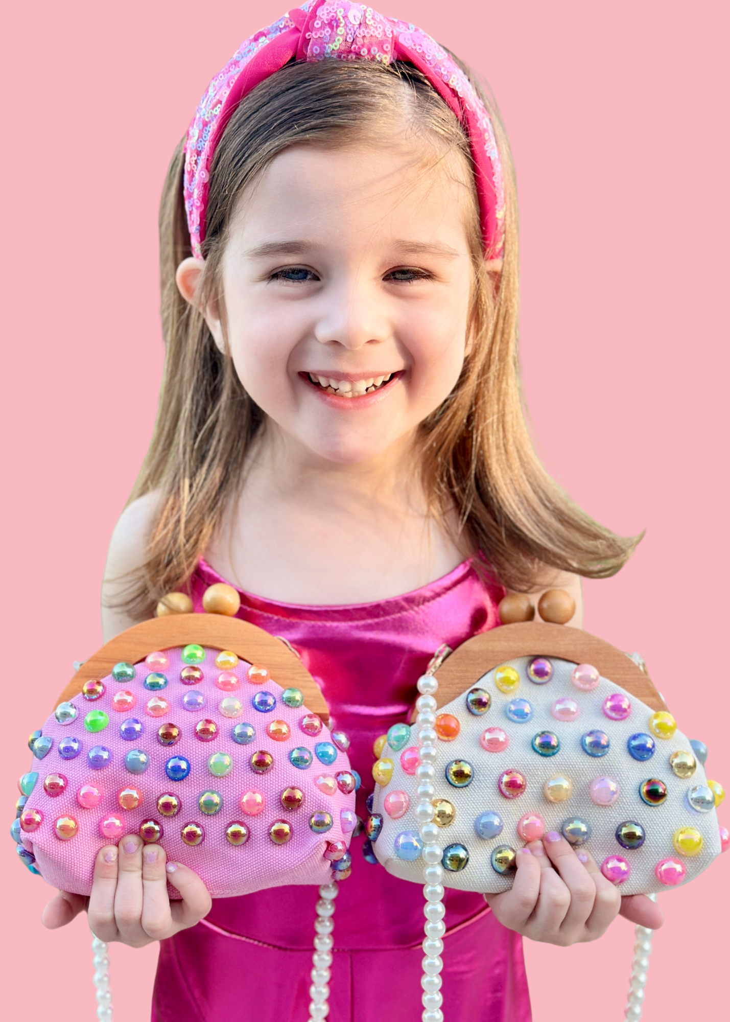 Pink Gumdrop Purse