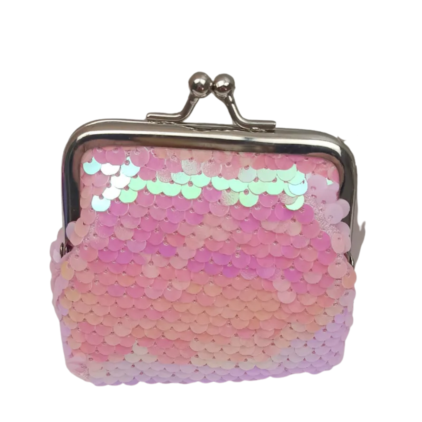 Light Pink Sequin Coin Purse