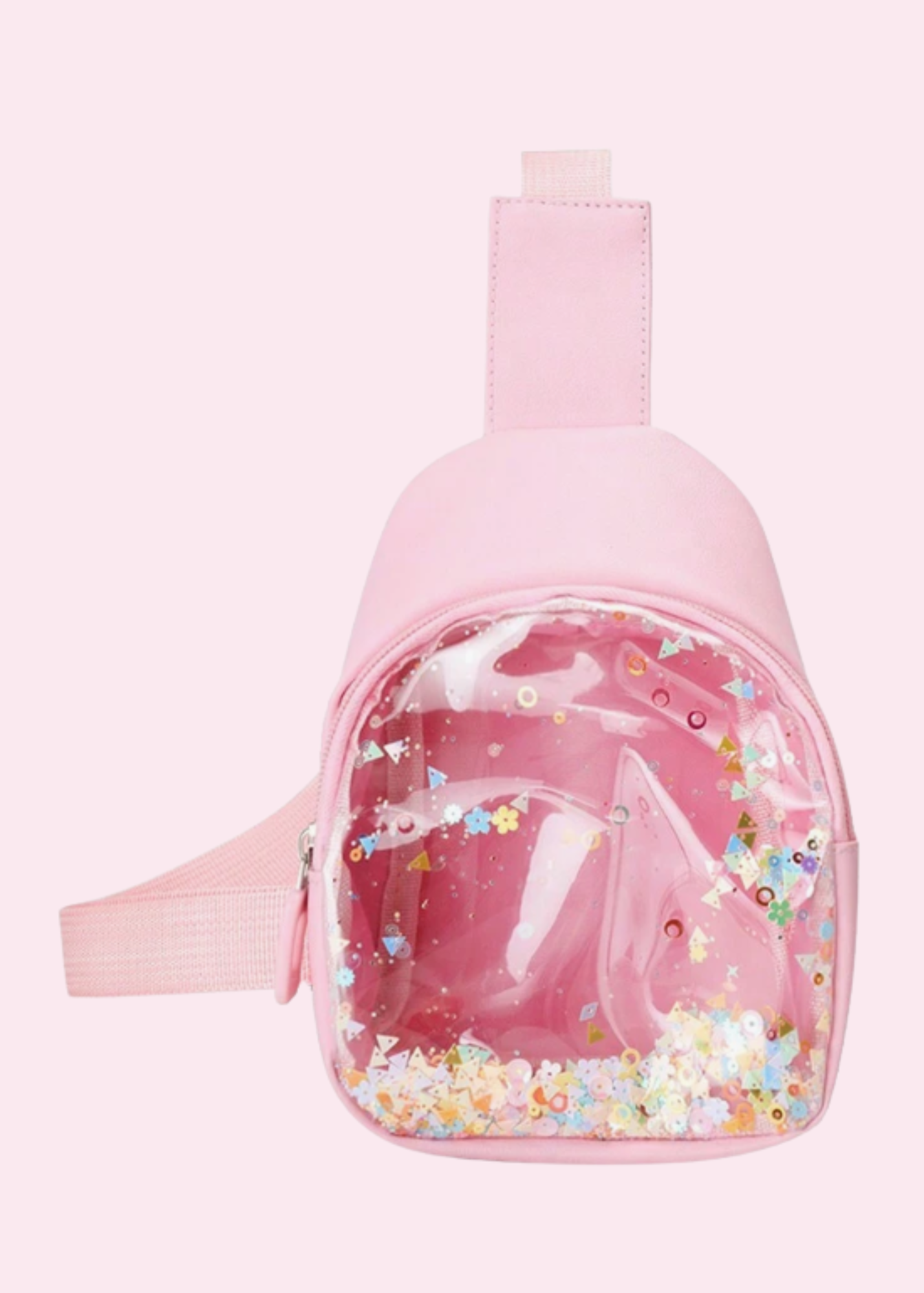 Pink Confetti Sling Bag