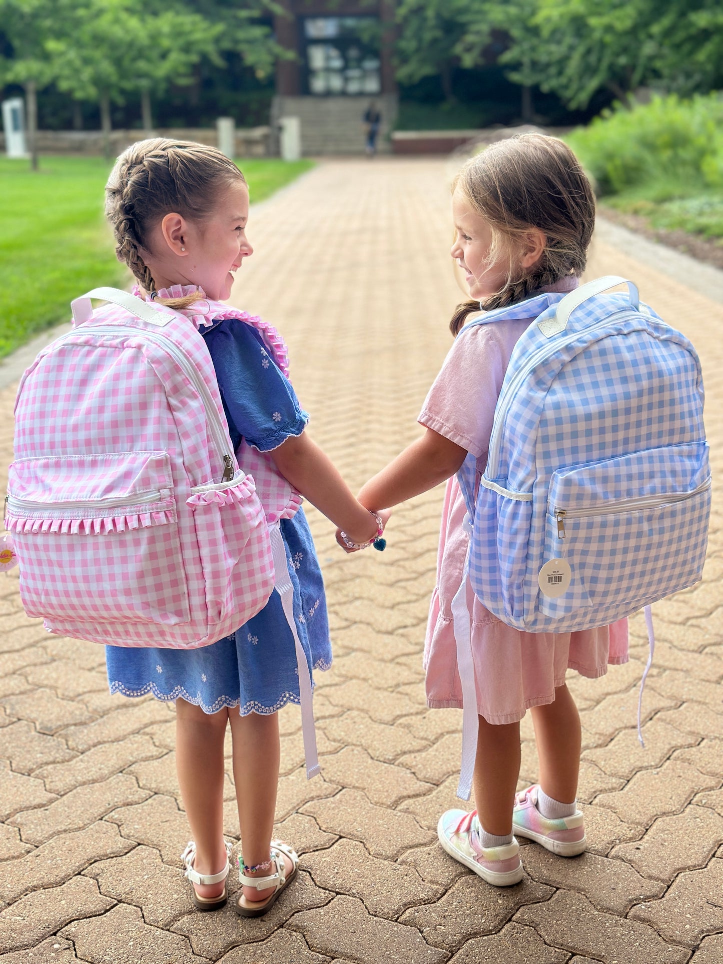Blue Picnic Backpack