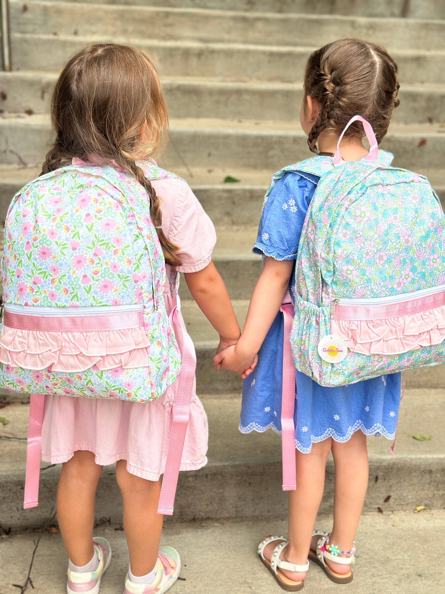 Flora Ruffle Backpack