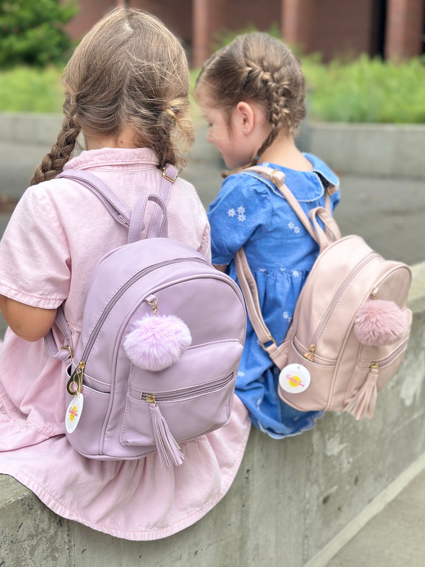 Lavendar Mini Backpack