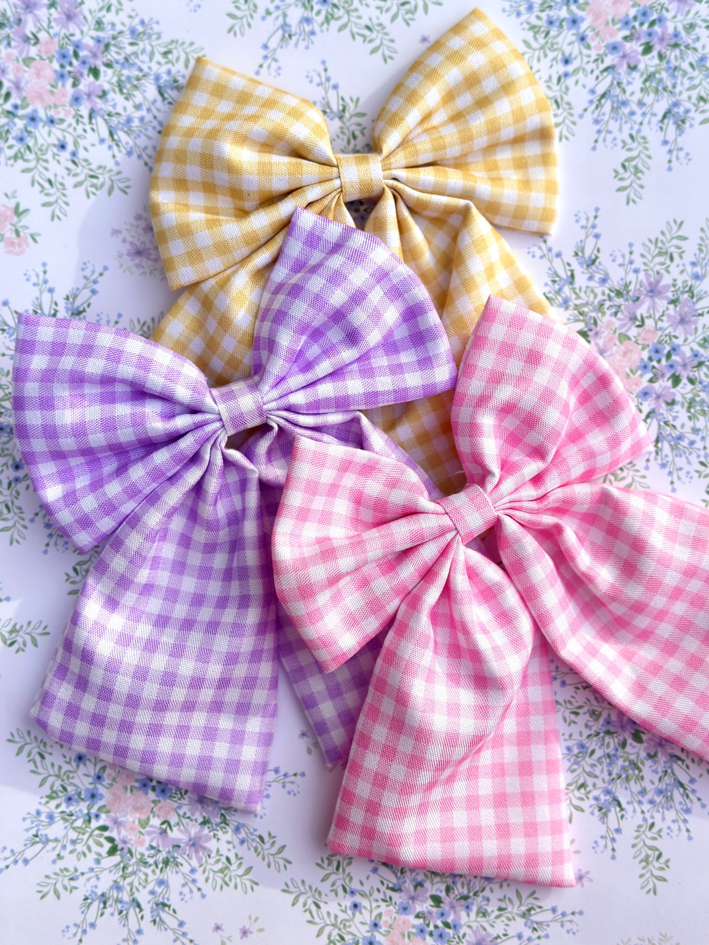 Purple Picnic Bow