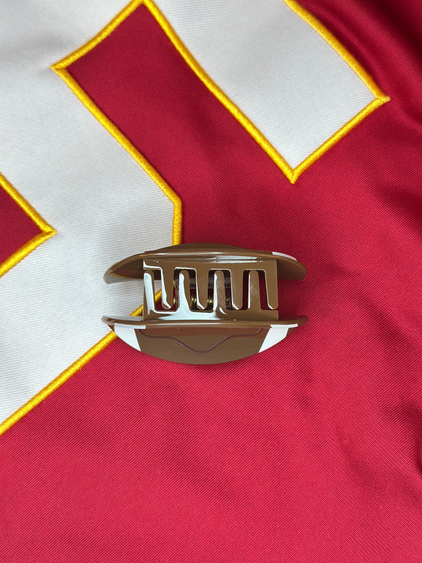 Mini Football Hair Clip