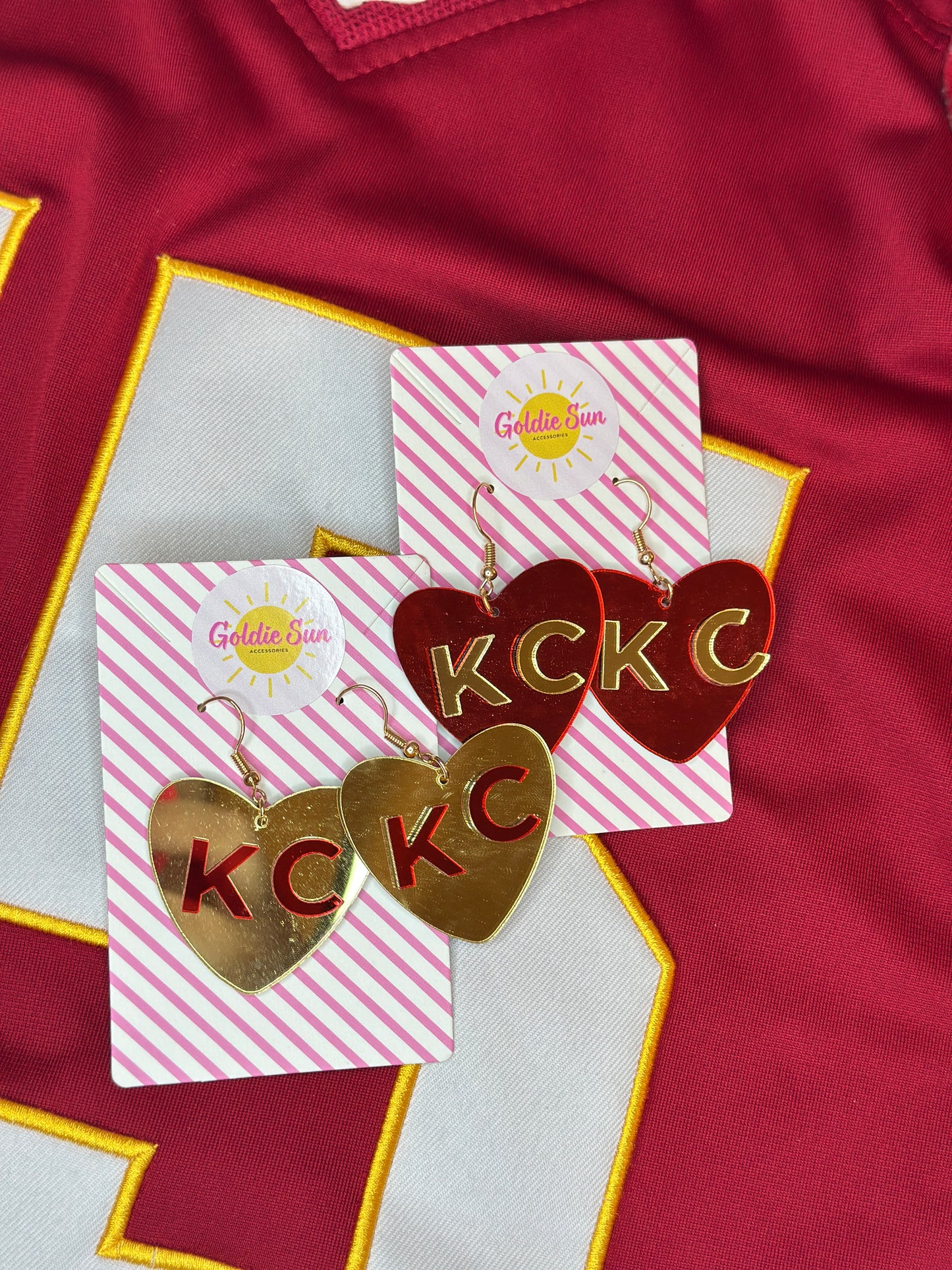I Heart KC Earrings