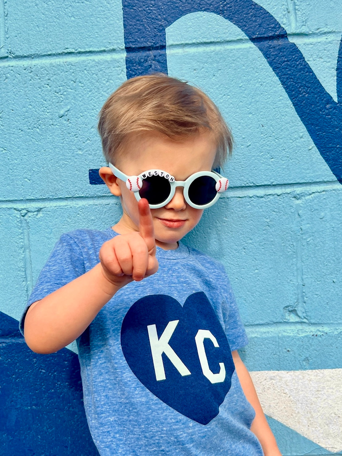 Kansas City Baseball - Personalized Kids