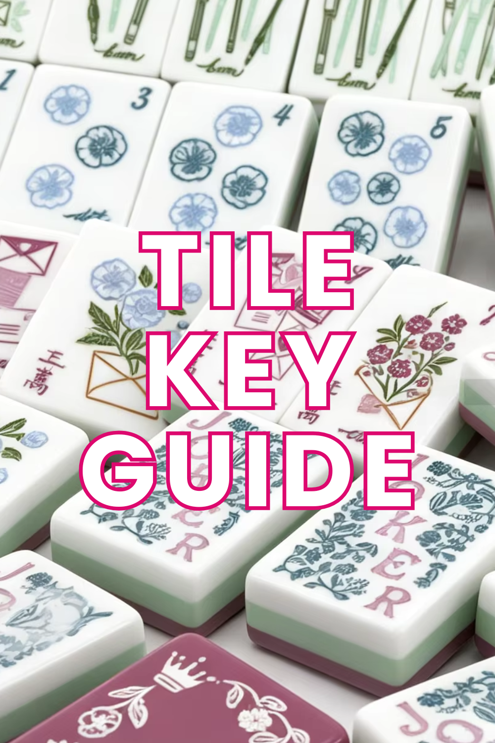 Timeless Mahjong Tile Key Printable PDF