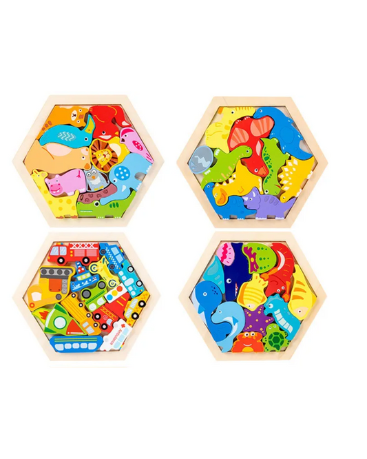 3D Hexagon Puzzle