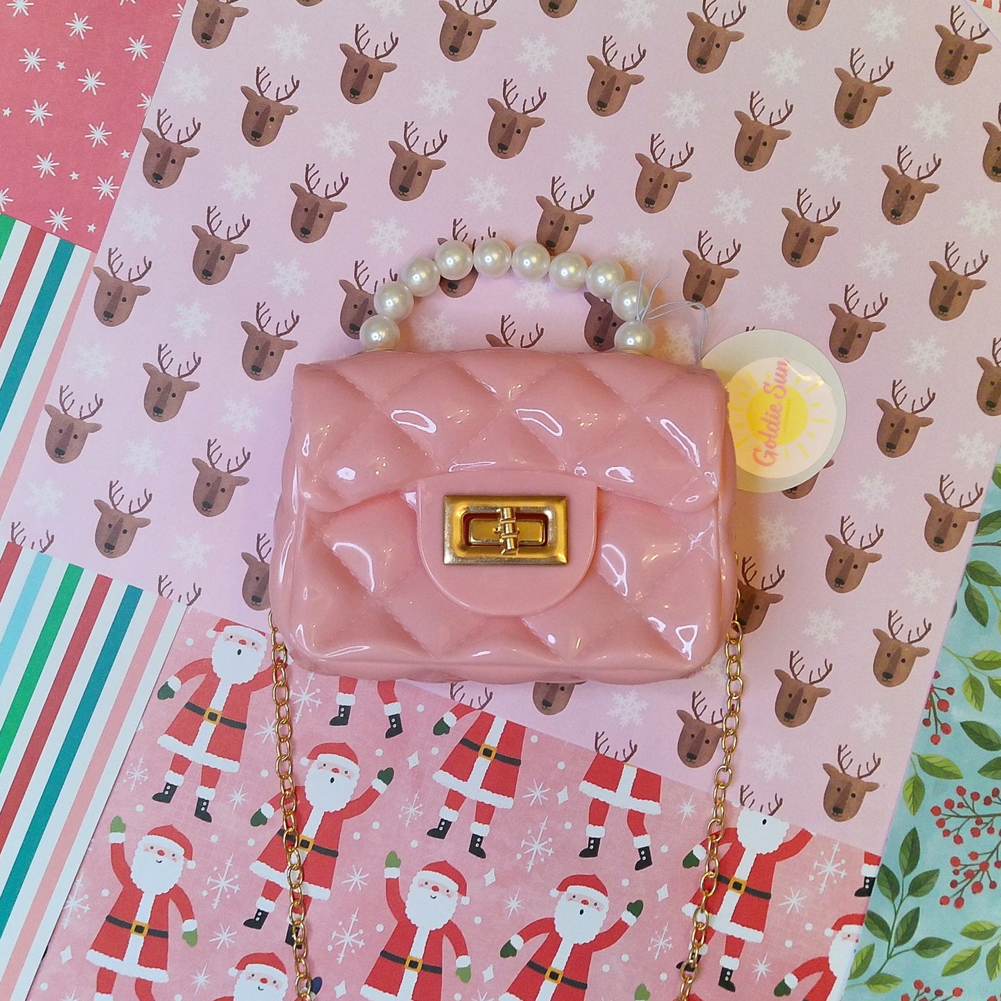 Pink Jelly Purse