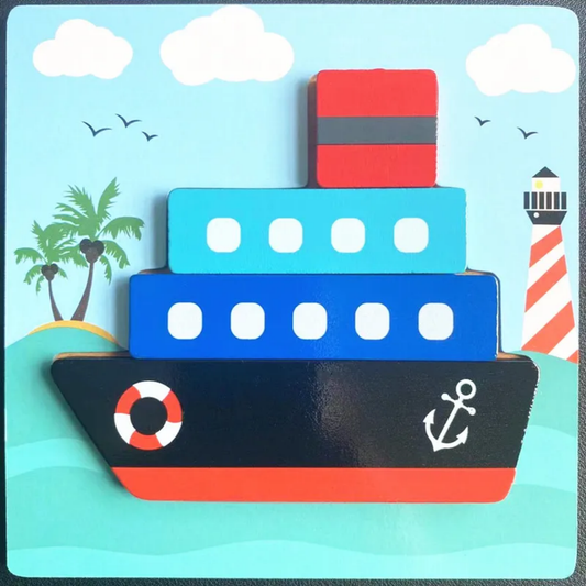 Rompecabezas de barco