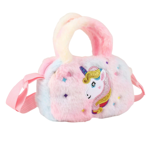 Furry Unicorn Bag