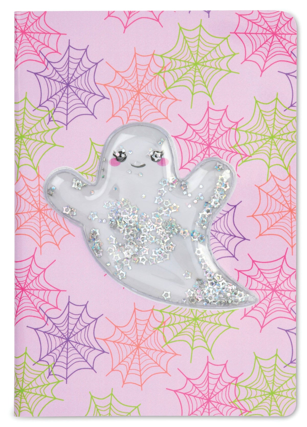 Glitter Ghost Shakey Journal - Halloween