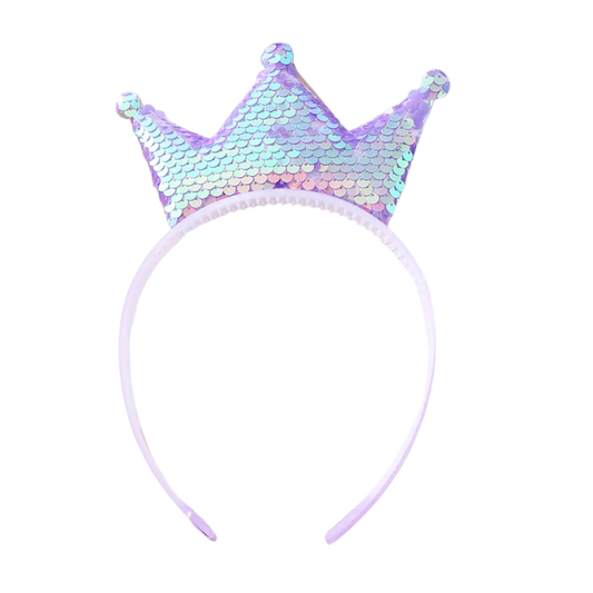 Purple Tiara Headband