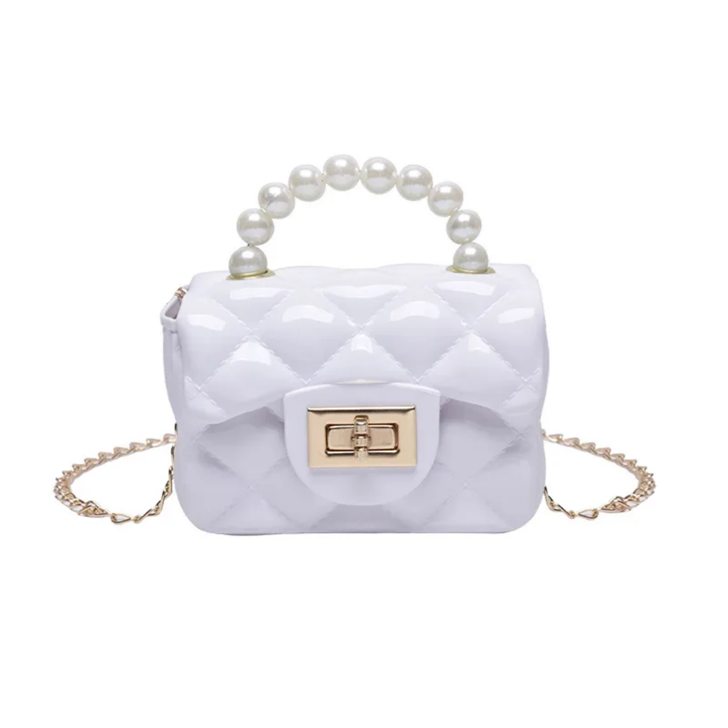 White Jelly Purse