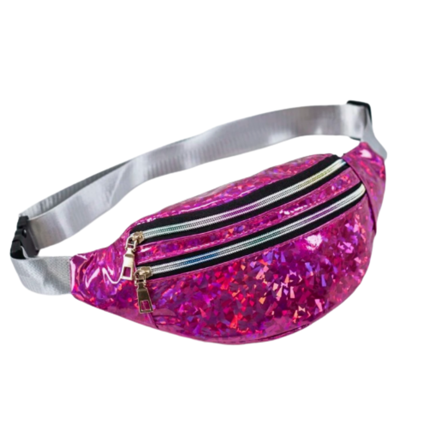Metallic Hot Pink Fanny Pack