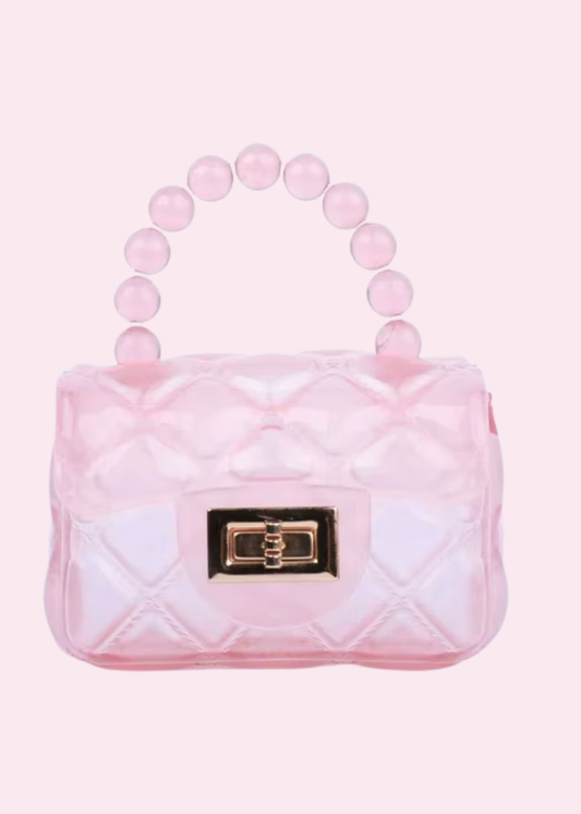 Light Pink Transparent Jelly Purse