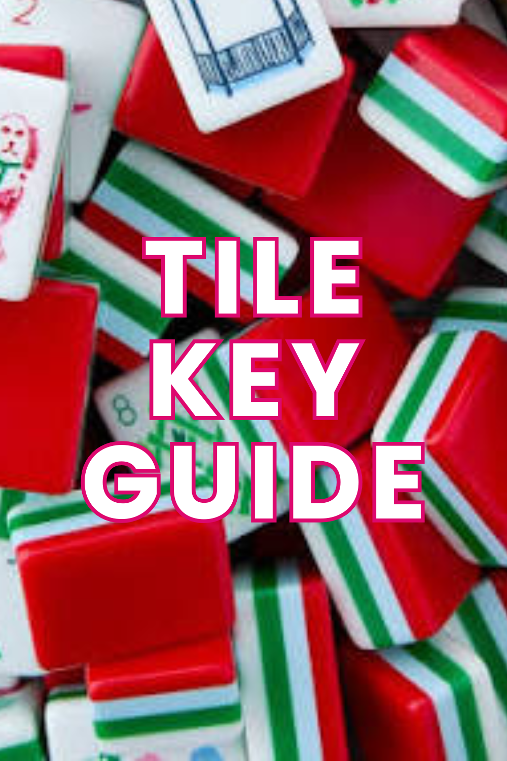 Red Beach Tile Key Printable PDF
