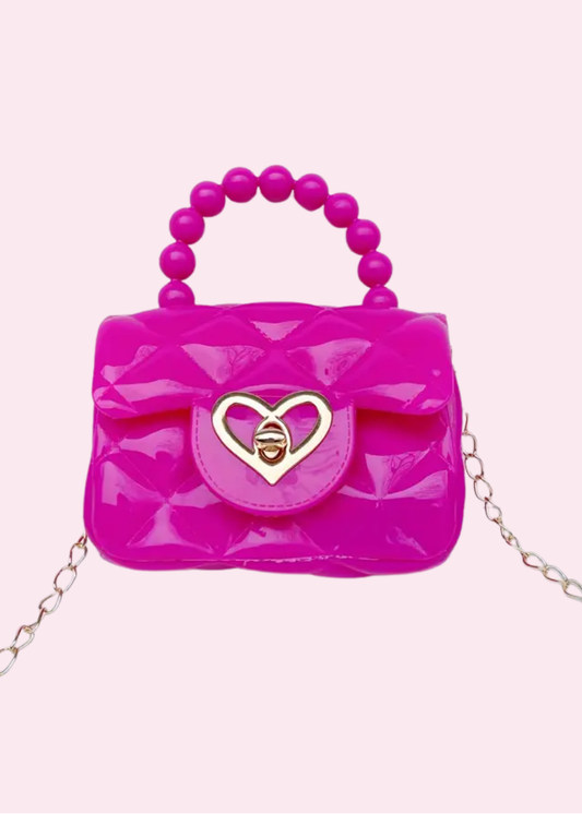 Fuschia Jelly Purse