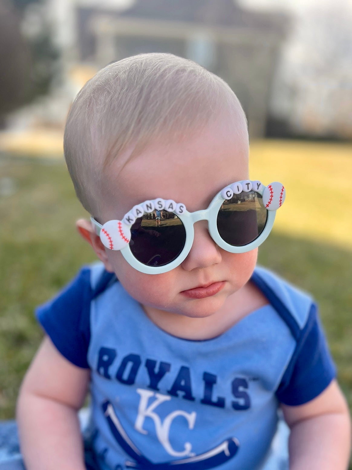 Kansas City Baseball - Kids Plain