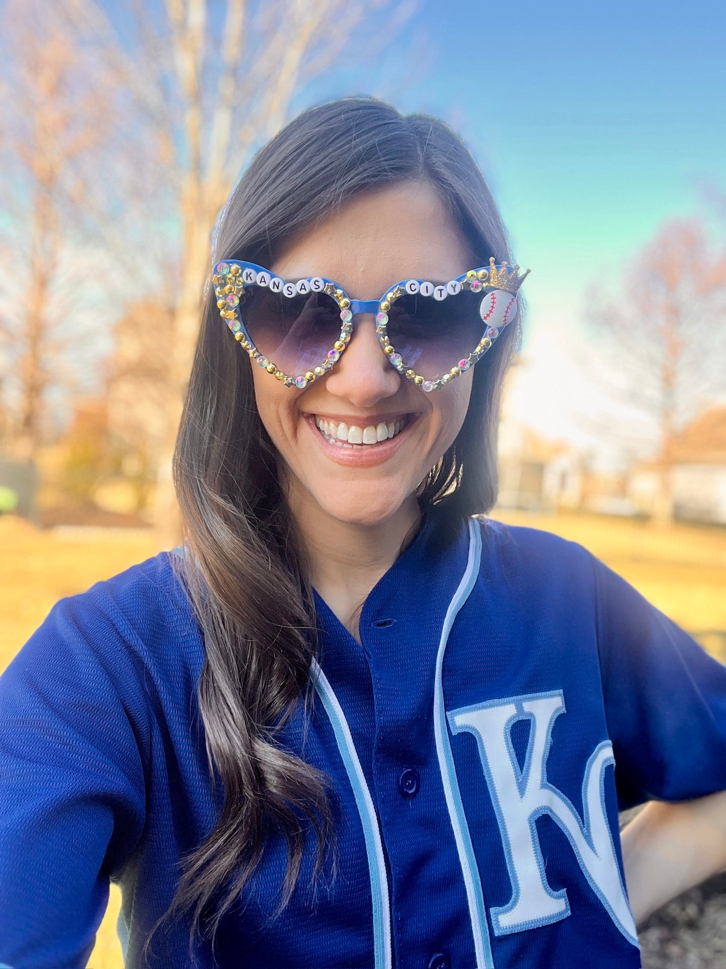 Kansas City Baseball - Adult Star Sparkle
