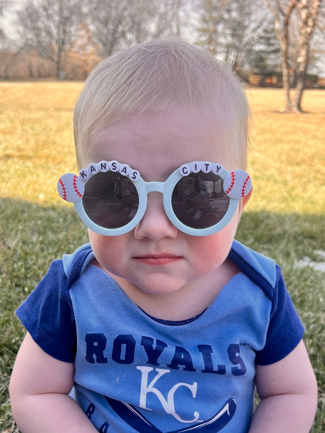 Kansas City Baseball - Kids Plain