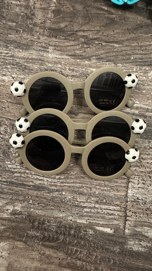 Grey Soccer Sunnies (Boys)