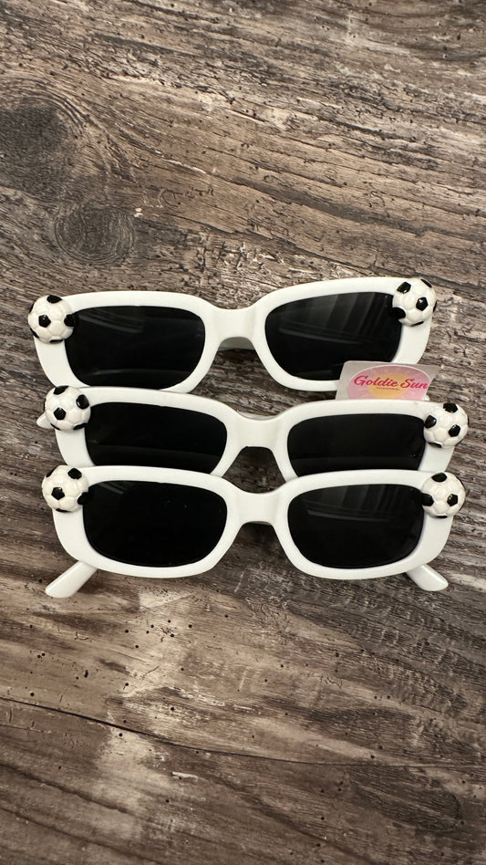 White Soccer Sunnies (Boys)