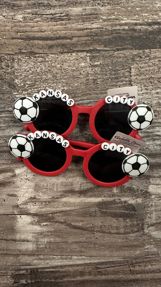 Red KC Soccer Sunnies (Boys)