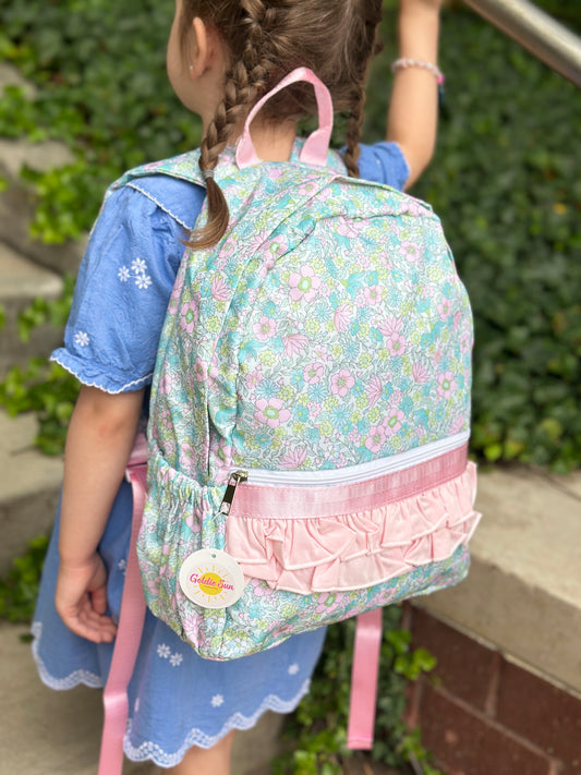 Flora Ruffle Backpack