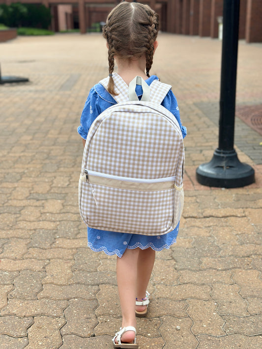 Beige Picnic Backpack