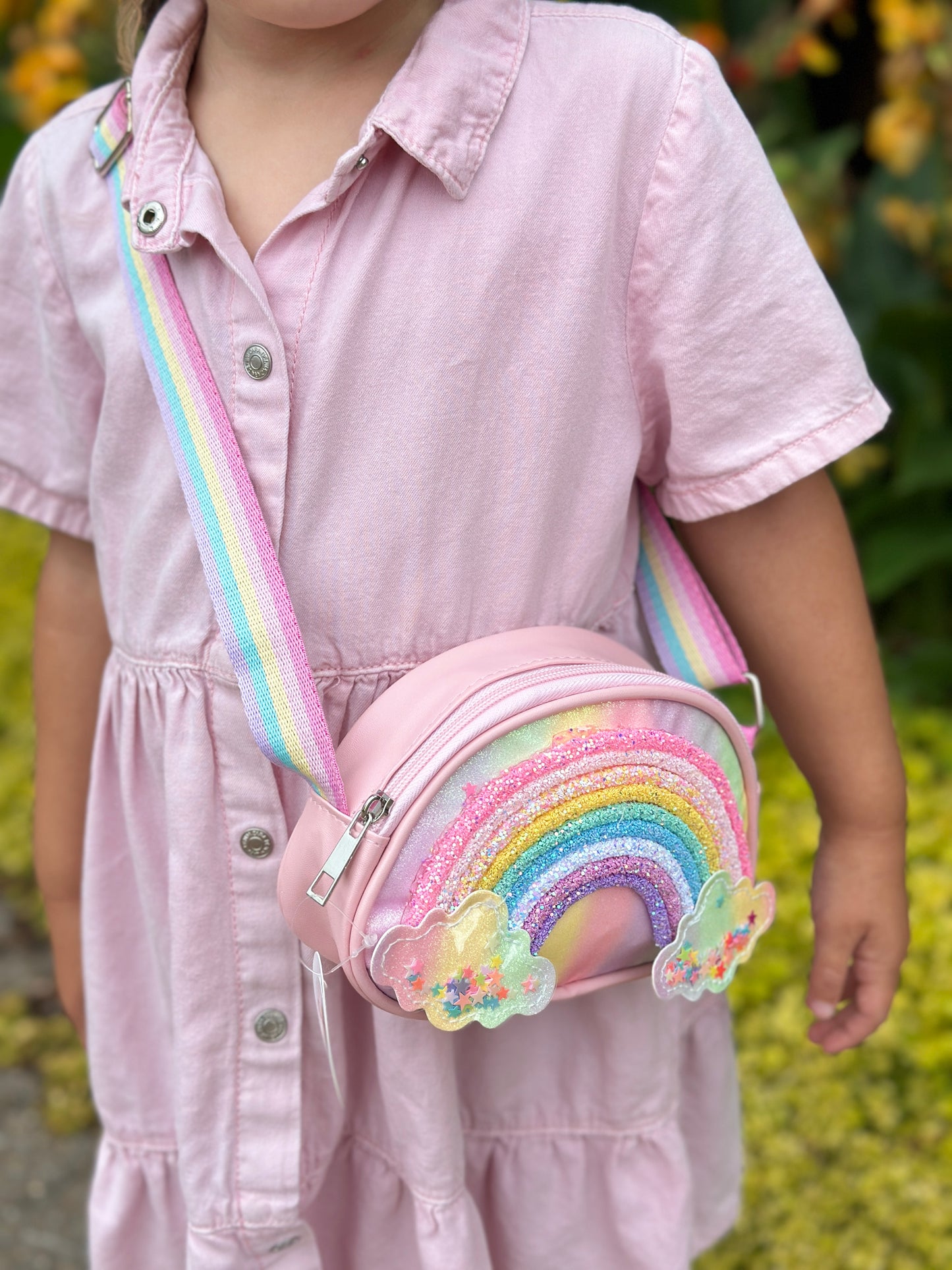 Glitter Rainbow Purse