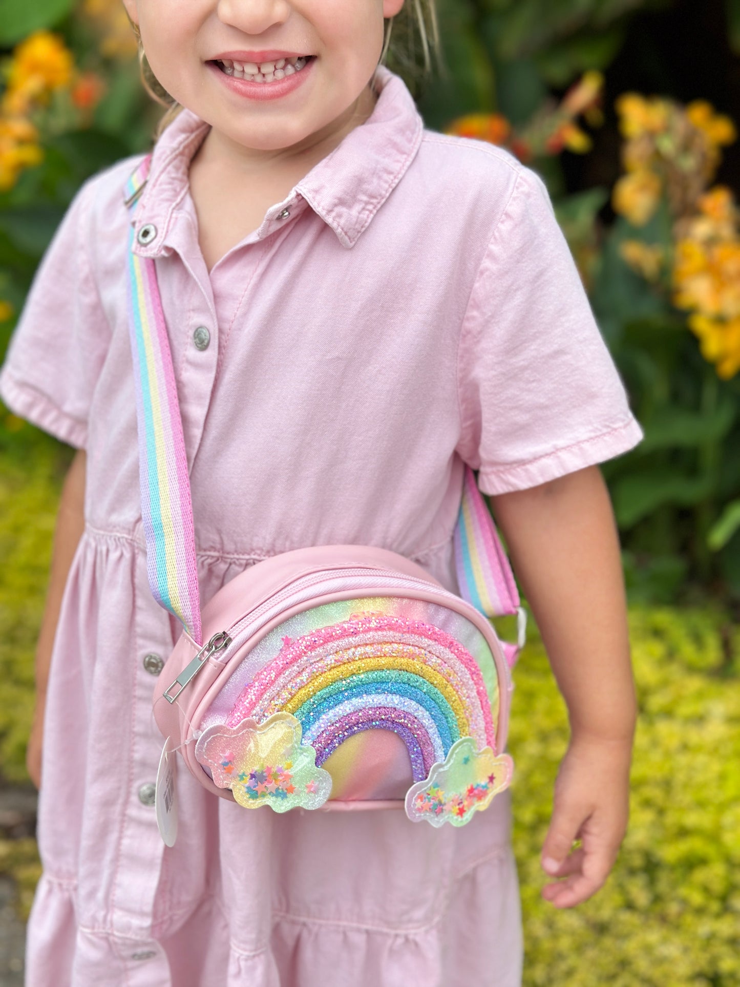 Glitter Rainbow Purse