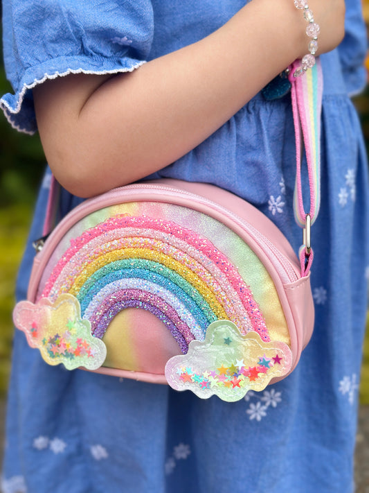 Glitter Rainbow Purse