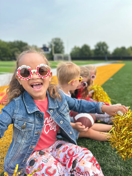 Kansas City Football - Red Bows