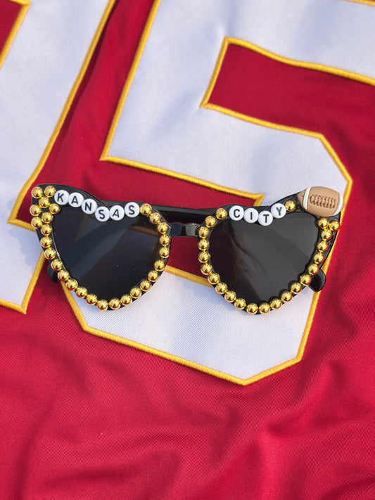 Kansas City Football - Large Black & Gold