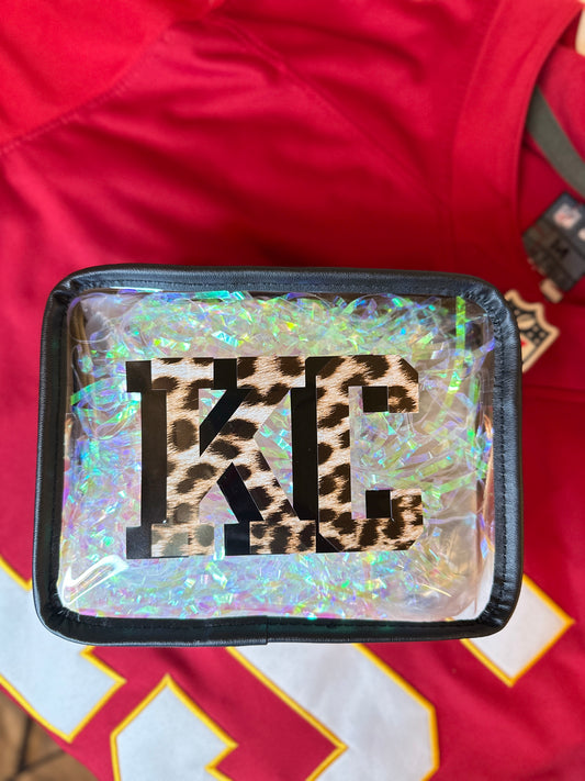 Leopard KC Clear Stadium Bag