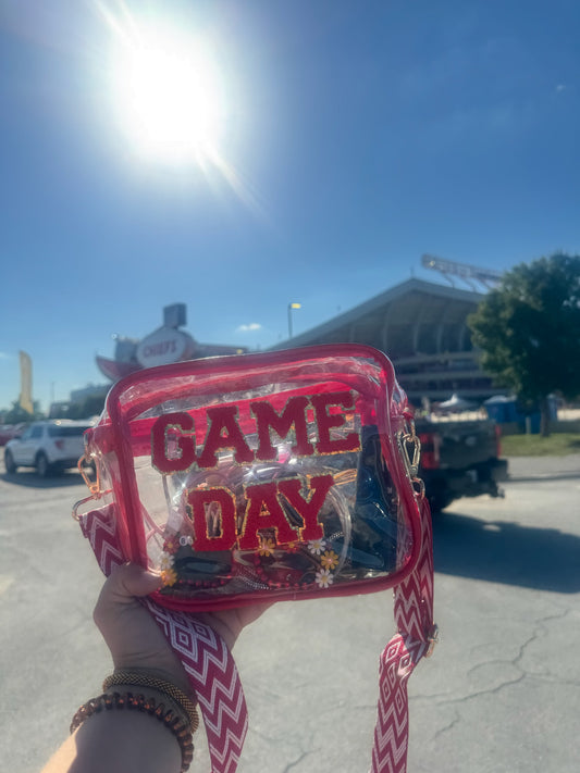 Red Game Day Stadium Bag
