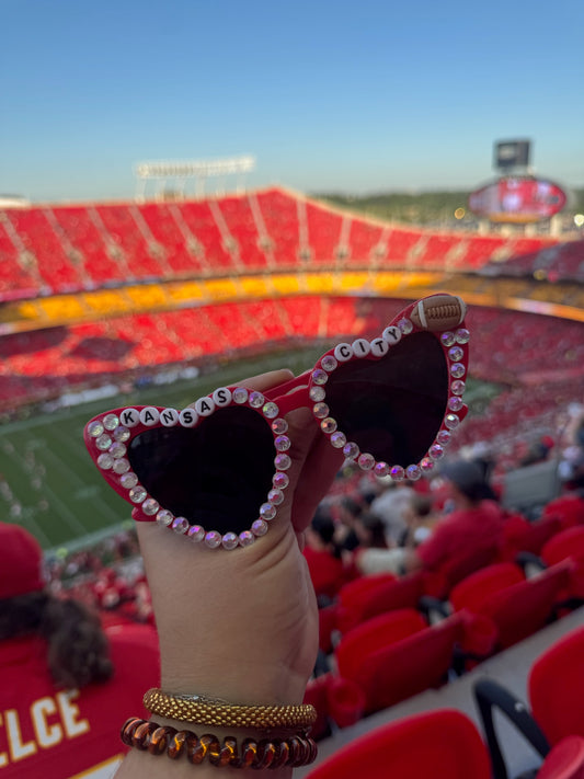 Kansas City Football - Silver Sparkle