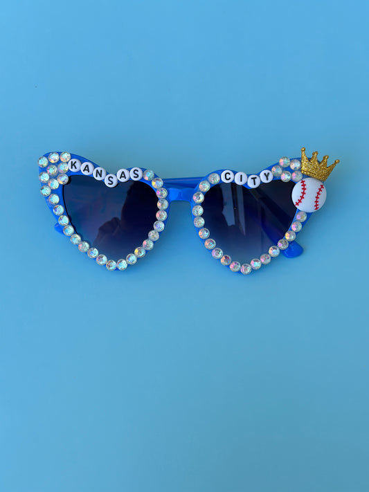 Kansas City Baseball - Adult Silver Sparkle