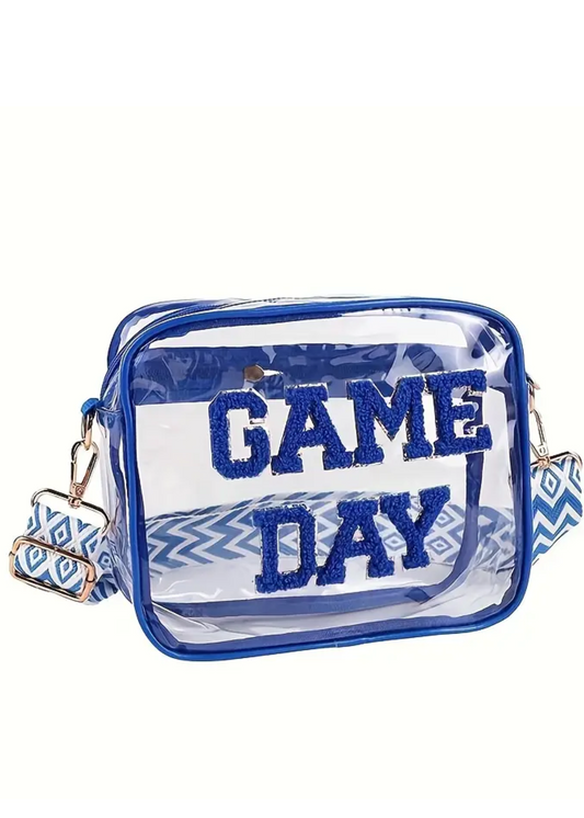 Blue Game Day Stadium Bag