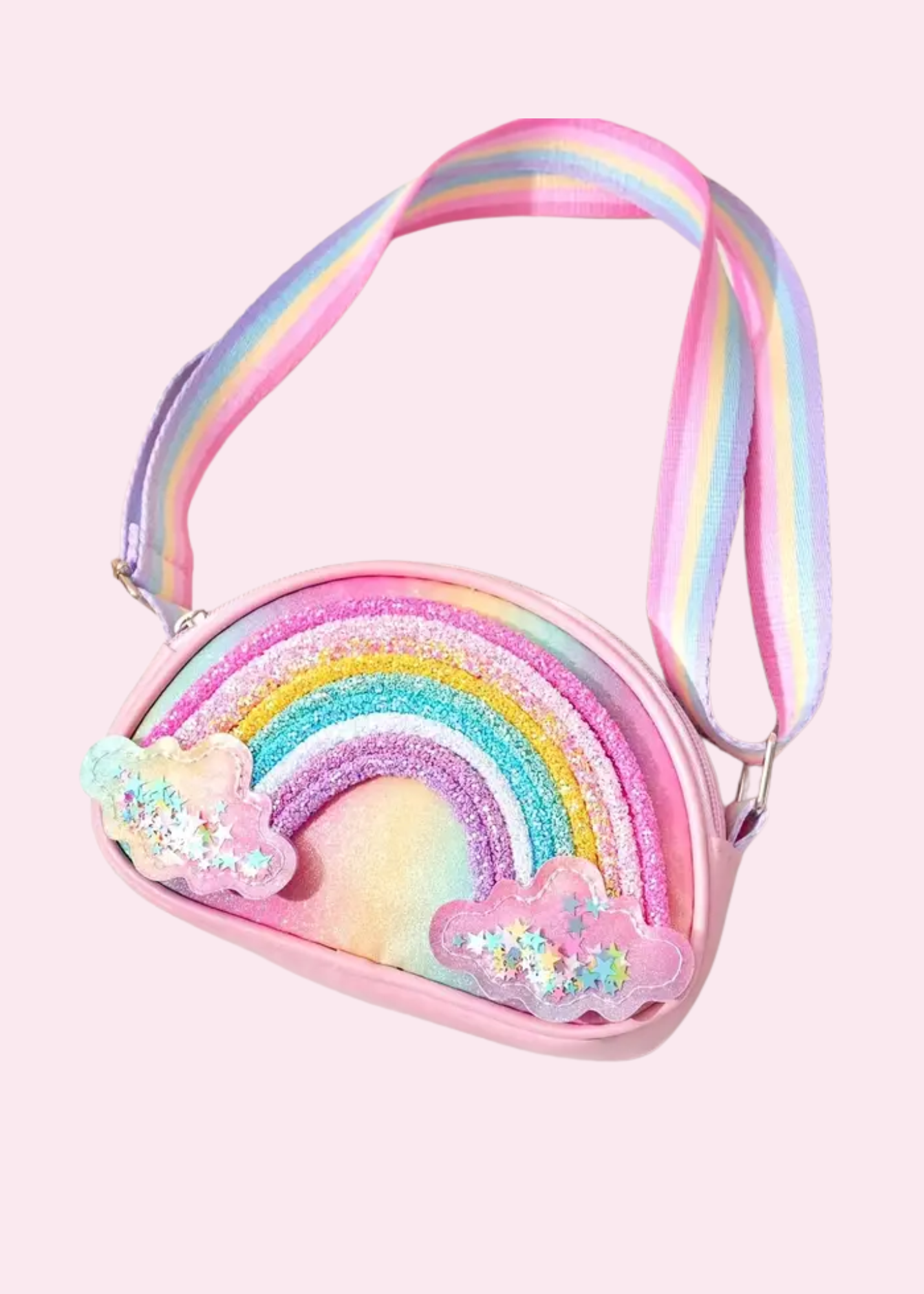 Glitter Rainbow Purse
