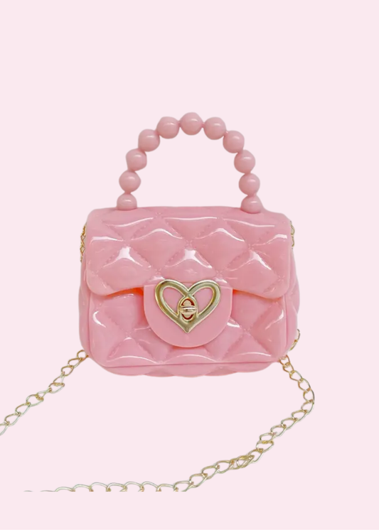 Pink Jelly Purse